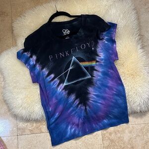 Pink Floyd T-Shirt - Blue, Purple, and Black
